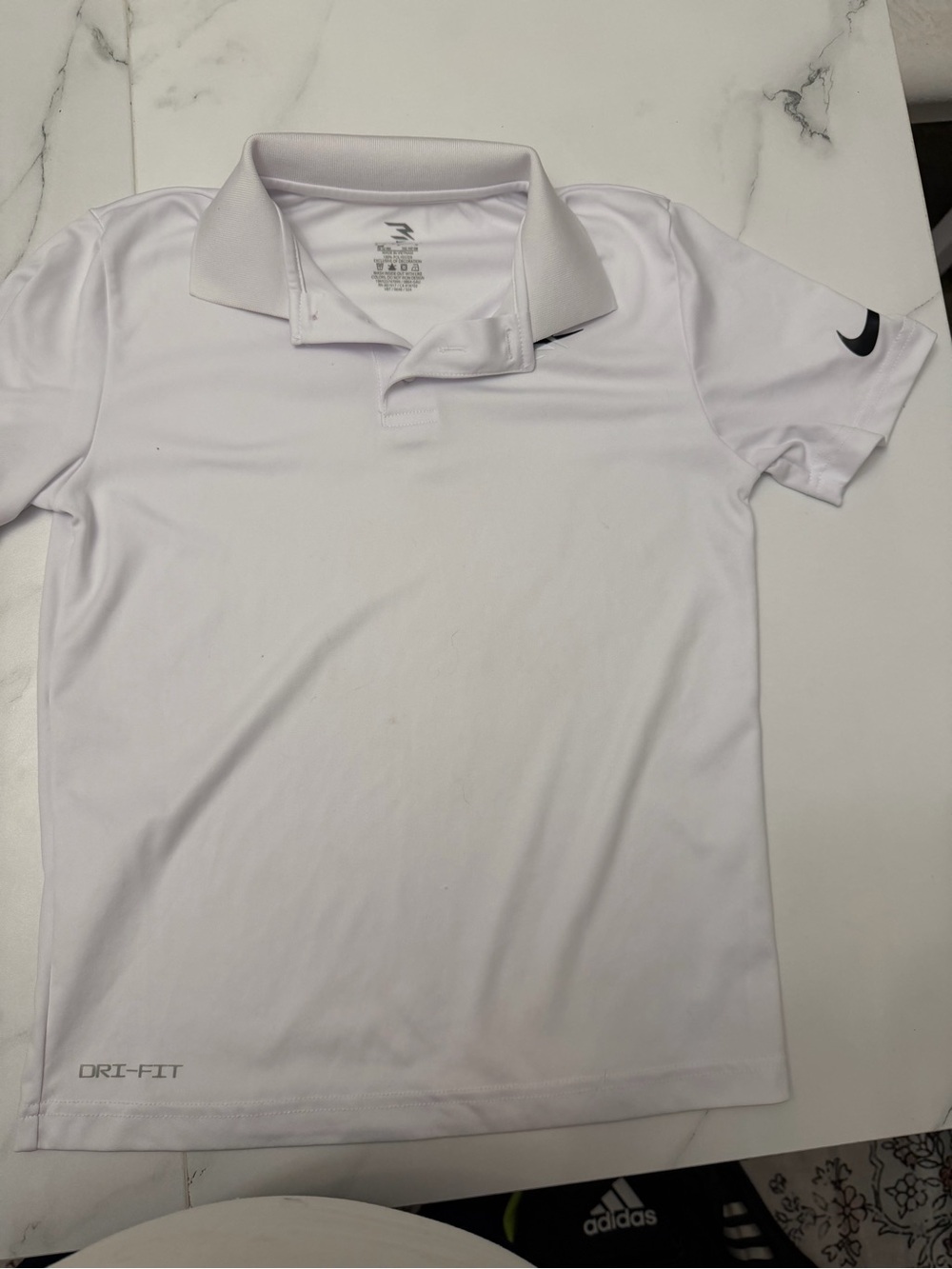 Nike White Dri-FIT Men’s Polo Shirt